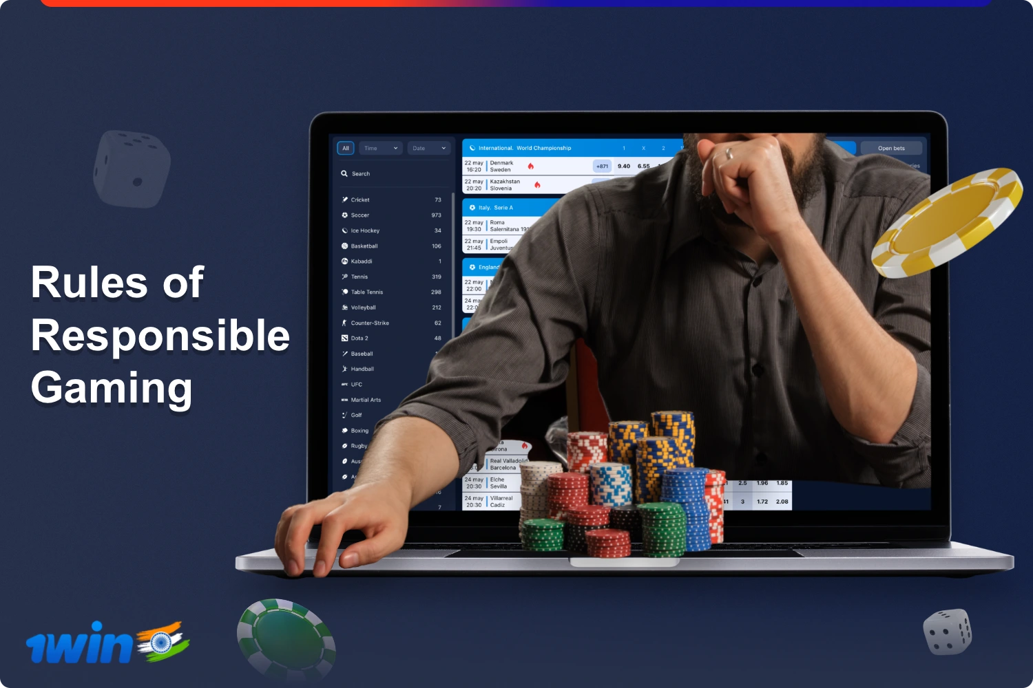 1win India stands for responsible gaming